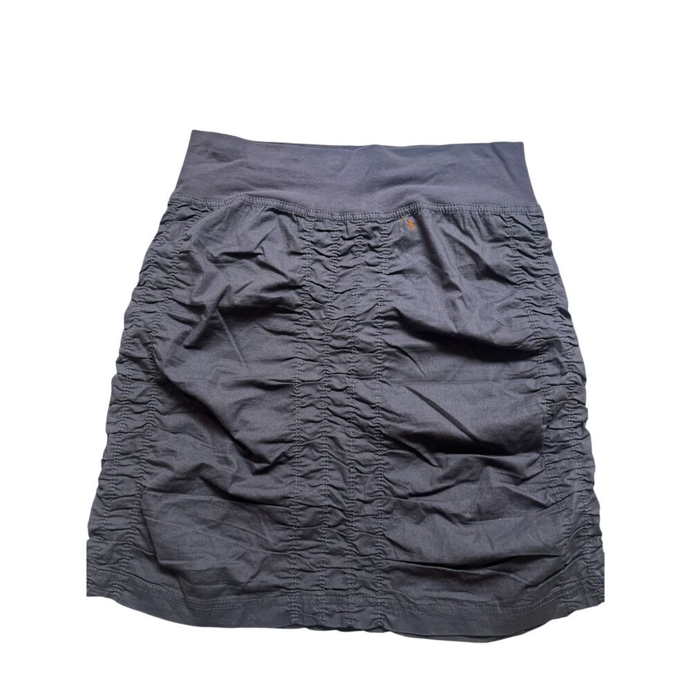 Wearables Y2K parachute skirt dark gray sz XS